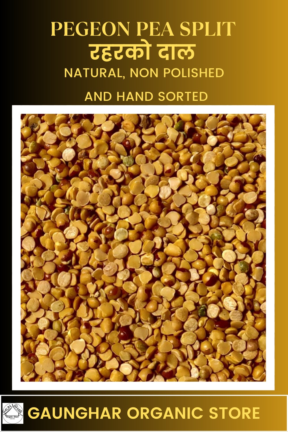 Rahar Daal (Pegeon Pea Split) 1Kg